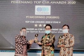 Sucofindo Raih Dua Penghargaan Top CSR 2020