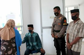 Brimob Yon C Rapid Test Petugas Pemotong Hewan Kurban