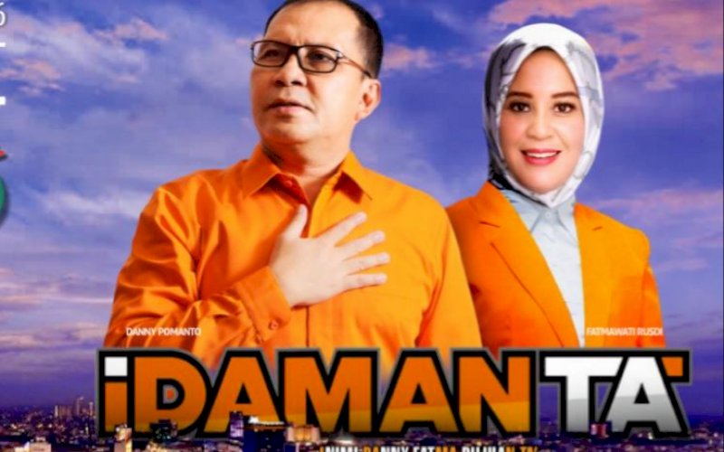 Mohammad Ramdhan Pomanto dan Fatmawati Rusdi (Danny-Fatma). foto: istimewa.