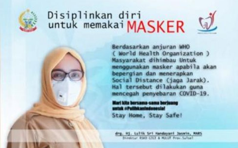 Drg Hj Lulik Sri Handayani Jasmin MARS. foto: istimewa
