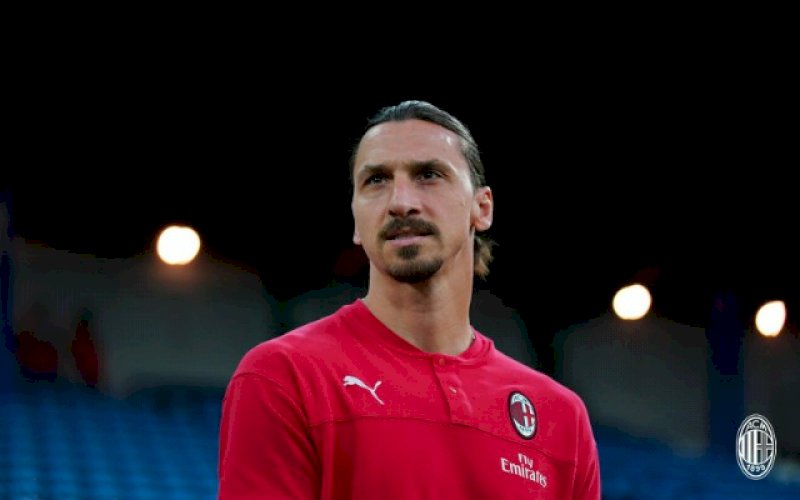 Zlatan Ibrahimovic. foto: twitter @acmilan
