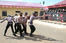 Brimob Bone Permantap Kesiapan Pengamanan Pilkada