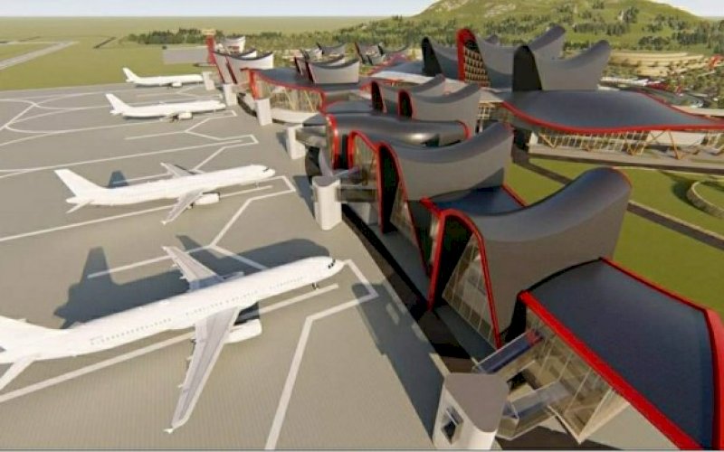 Ilustrasi Bandara Buntu Kunik Tana Toraja. foto: istimewa