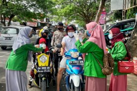 Brimob Bersama IAIN Bone Cegah Penyebaran Covid-19