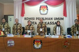KPU Makassar Perketat Protokol Kesehatan Pencegahan Covid-19