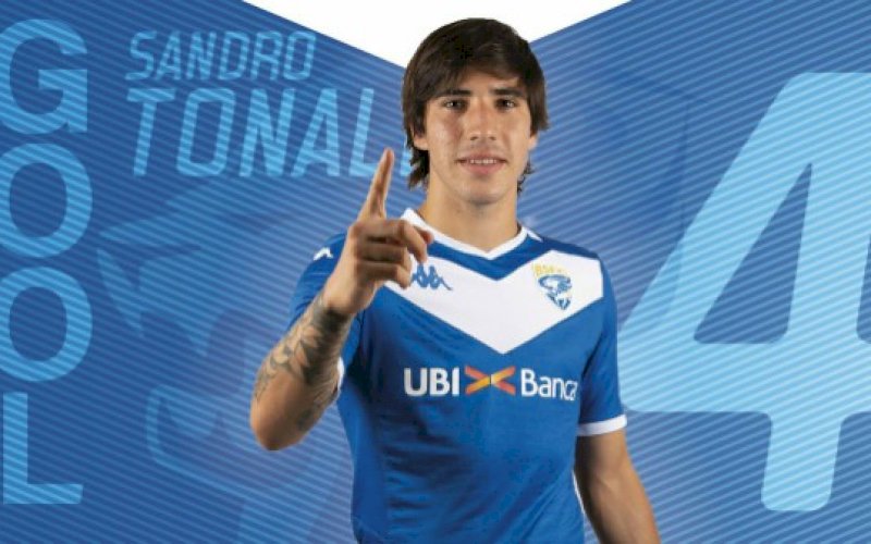 Sandro Tonali. foto: twitter @BresciaOfficial