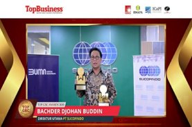 Sucofindo Raih Penghargaan di Ajang Top GRC Awards 2020