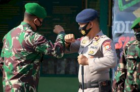 Brimob Bone Beri Kejutan di HUT TNI Ke-75