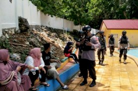 Libur Panjang, Brimob Patroli Sasar Objek Wisata