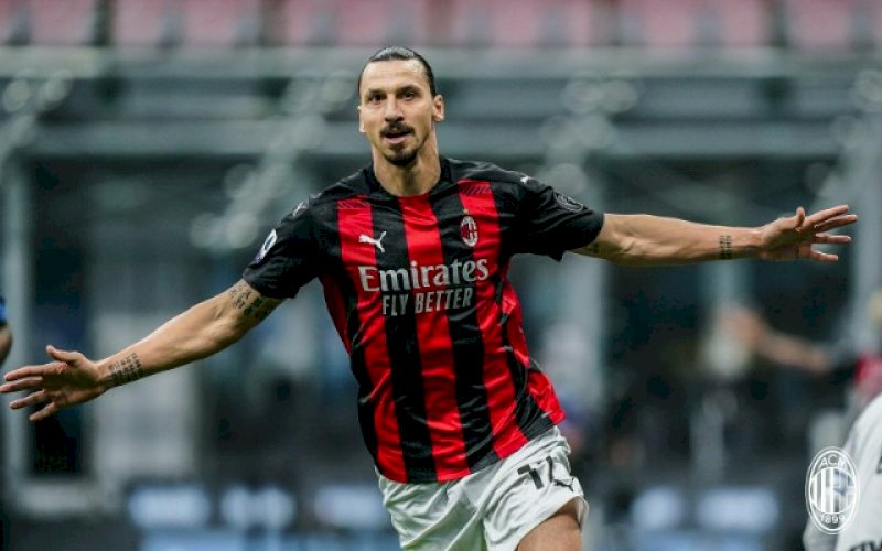 Zlatan Ibrahimovic. foto: twitter @acmilan