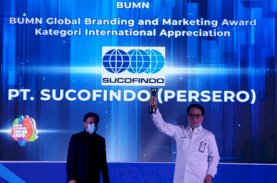 Sucofindo Raih Penghargaan Global Branding & Marketing Award International Appreciation