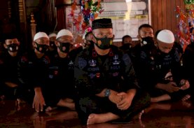 Brimob Bone Peringati Maulid Nabi Muhammad SAW Secara Virtual