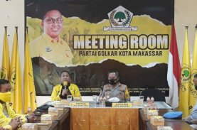 Farouk Apresiasi Kunjungan Kapolrestabes di Sekretariat Golkar Makassar