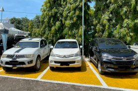 Ditlantas Limpahkan 3 Unit Mobil ke Ditreskrimum Polda