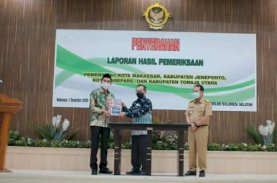 BPK Serahkan LHP Makassar