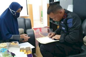 Brimob Bone Rutin Berinfaq Melalui Zakat Profesi