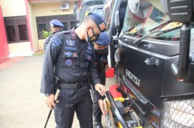 Brimob Bone Siapkan Pengamanan Pergantian Tahun