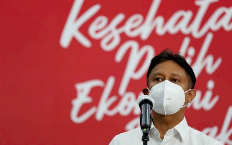 BERI KETERANGAN. Ketua Satgas PEN, Budi Gunadi Sadikin, saat memberikan keterangan pers mengenai tindak lanjut kedatangan vaksin Covid-19: kebijakan lanjutan, uji mutu dan kedisiplinan protokol kesehatan di Jakarta, Senin (7/12/2020) lalu. foto: istimewa