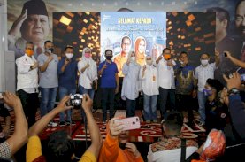 Danny-Fatma Banjir Ucapan Selamat Pemenang Pilwalkot Makassar
