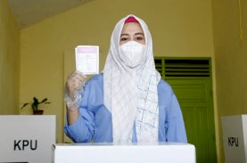 Adama Sukses Menang di TPS Fatma Mencoblos