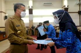 Gubernur Harap CPNS Baru Dapat Mendorong Kinerja Pemprov Sulsel