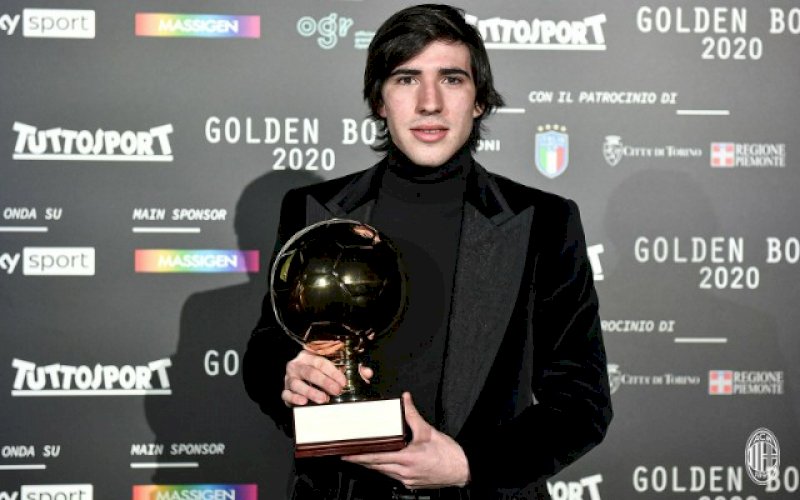 Sandro Tonali. foto: twitter @acmilan