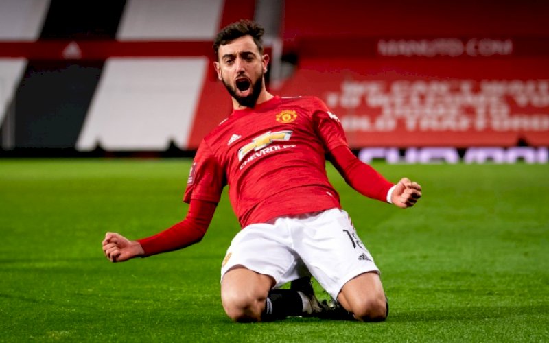 Bruno Fernandes. foto: twitter @manutd