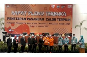 KPU Tetapkan Danny-Fatma Pemenang Pilwalkot Makassar 2020