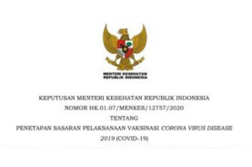 Kemenkes Kirim SMS Blast kepada Kelompok Prioritas Penerima Vaksin Covid-19