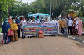Politani Pangkep Salurkan Bantuan Korban Gempa Sulbar