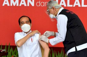 Besok, Presiden Akan Menerima Vaksin Covid-19 Dosis Kedua