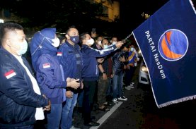 Rusdi Masse Lepas Bantuan Nasdem Sulsel untuk Korban Gempa Sulbar