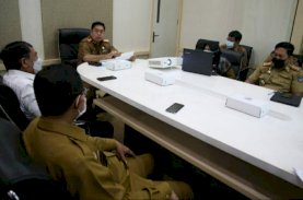 Sekda Sulsel Pimpin Rapat Persiapan Kerja Sama Pemeriksaan Narkoba Mayang Asa
