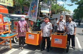 BRI Peduli Bantu Sarana dan Prasarana Kebersihan Pasar Maricaya