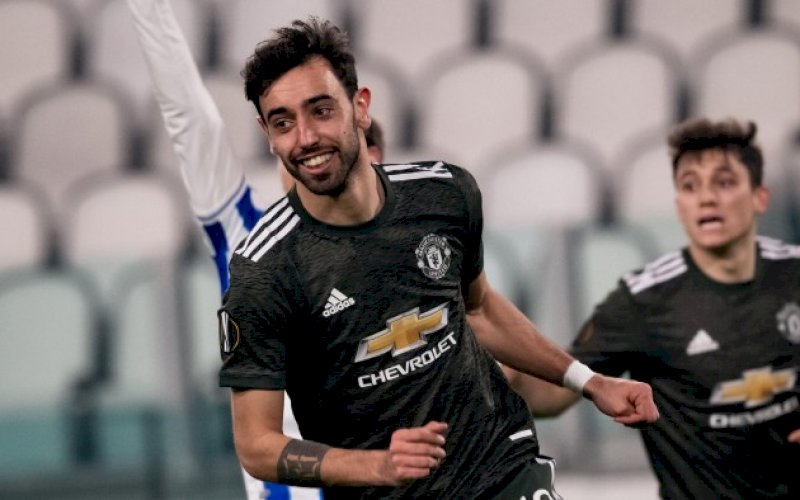 Bruno Fernandes. foto: twitter @manutd