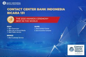 Contact Center BI Raih Penghargaan Tingkat Internasional