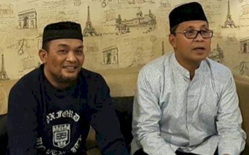 Moh Ramdhan Pomanto (kanan)-Djusman AR. foto: istimewa