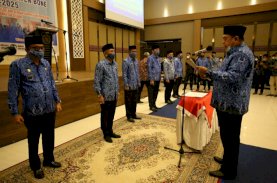 Sekda Sulsel Kukuhkan Pengurus Korpri Bone