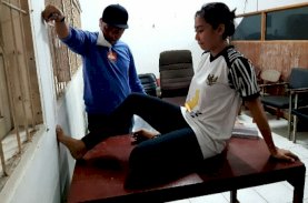 Hujan dan Genangan Air Tak Halangi Tes Fisik Atlet PON Papua&nbsp;