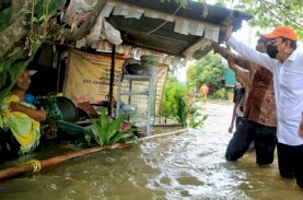 Tinjau Langsung Lokasi Banjir, Wali Kota Makassar Tegur SKPD Terkait