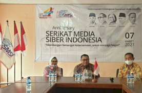 HUT Ke-4 SMSI Berlangsung Sederhana, Diisi Cerita Sukses Tokoh Pers