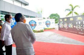 Danny Paparkan Makassar Recover di Hadapan Jokowi