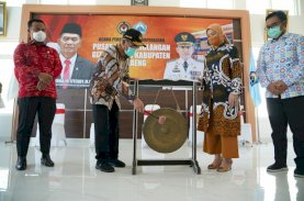 Plt Gubernur Sulsel Dampingi Menko PMK Resmikan Pusat Penanggulangan Gizi Terpadu