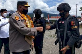 Brimob Polda Sulsel Siap Amankan PSU Pilkada Yalimo