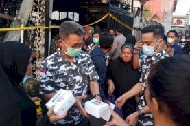 Bapera Sulsel Gerak Cepat Bantu Korban Kebakaran di Dua Lokasi