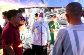 Penanganan Korban Kebakaran di Bonto Duri, Fatmawati Rusdi Lakukan Ini