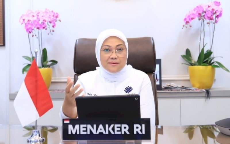 Ida Fauziyah. foto: humas kemenaker