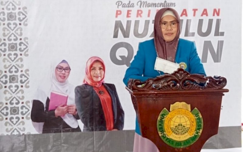 DR Hj A Majdah M Zain MSi. foto: humas uim