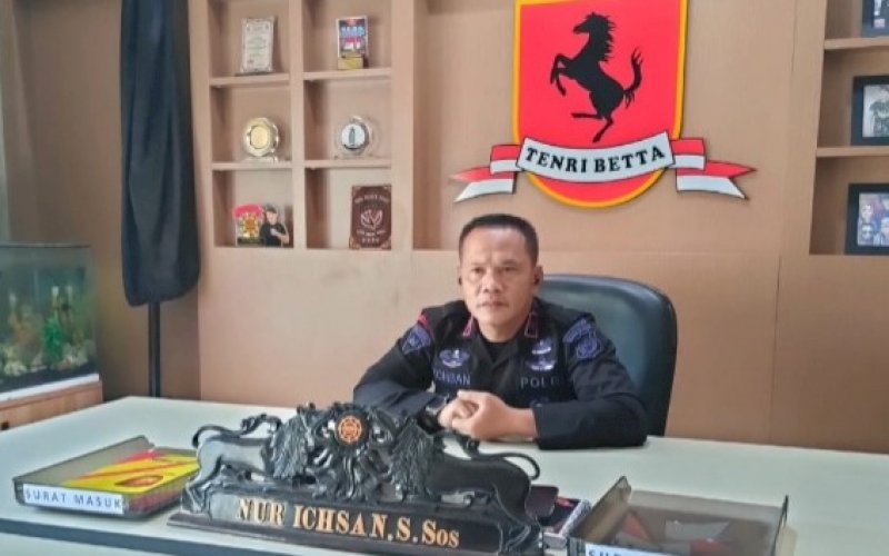Kompol Nur Ichsan. foto: humas brimob bone