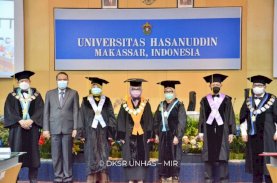 Unhas Tambah Tiga Guru Besar